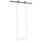 porta scorrevole vidaXL con set di accessori 'ORKDAL'Bianca 78x232 cm porta scorrevole vidaXL con set di accessori 'ORKDAL'Bianca 78x232 cm