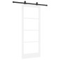 Porta scorrevole vidaXL con set di accessori 'ORKDAL'Bianca 83x202 cm Porta scorrevole vidaXL con set di accessori 'ORKDAL'Bianca 83x202 cm