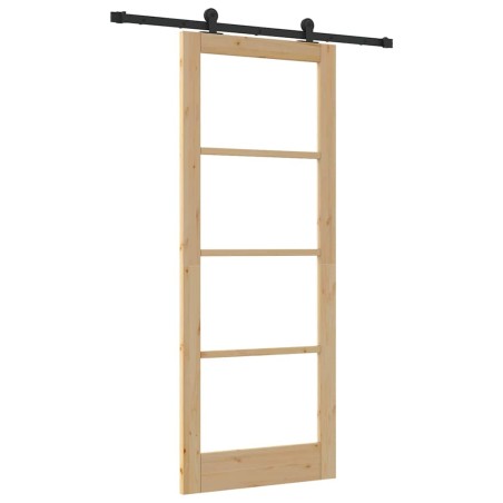 porta scorrevole vidaXL con accessori 'ORKDAL'83x211 cm