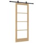 porta scorrevole vidaXL con accessori 'ORKDAL'83x211 cm porta scorrevole vidaXL con accessori 'ORKDAL'83x211 cm