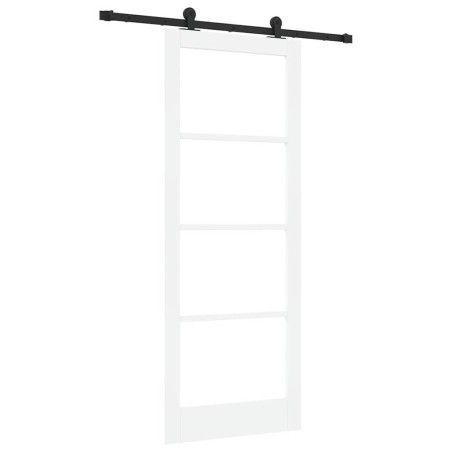 Porta Scorrevole vidaXL con Set Hardware "ORKDAL" Bianca 83x211 cm