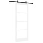 Porta Scorrevole vidaXL con Set Hardware "ORKDAL" Bianca 83x211 cm Porta Scorrevole vidaXL con Set Hardware "ORKDAL" Bianca 83x211 cm