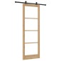 porta scorrevole vidaXL con set hardware 'ORKDAL'83x232 cm porta scorrevole vidaXL con set hardware 'ORKDAL'83x232 cm