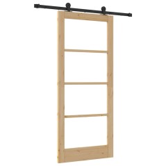 Porta scorrevole vidaXL con set hardware "ORKDAL" 86x198.5 cm