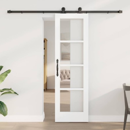 Porta Scorrevole vidaXL con Kit Hardware "ORKDAL" Bianca 61x198.5 cm