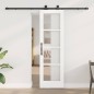Porta Scorrevole vidaXL con Kit Hardware "ORKDAL" Bianca 61x198.5 cm Porta Scorrevole vidaXL con Kit Hardware "ORKDAL" Bianca 61x198.5 cm