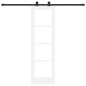Porta Scorrevole vidaXL con Kit Hardware "ORKDAL" Bianca 61x198.5 cm Porta Scorrevole vidaXL con Kit Hardware "ORKDAL" Bianca 61x198.5 cm