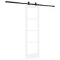 Porta Scorrevole vidaXL con Kit Hardware "ORKDAL" Bianca 61x198.5 cm Porta Scorrevole vidaXL con Kit Hardware "ORKDAL" Bianca 61x198.5 cm