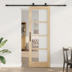 Porta Scorrevole vidaXL con Set di Ferramenta "ORKDAL" 73.5x211 cm
