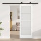 vidaXL Porta scorrevole con set di accessori 'ORKDAL'bianca 78x202 cm vidaXL Porta scorrevole con set di accessori 'ORKDAL'bianca 78x202 cm