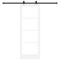Porta Scorrevole vidaXL con Set di Accessori 'ORKDAL'Bianca 78x211 cm Porta Scorrevole vidaXL con Set di Accessori 'ORKDAL'Bianca 78x211 cm
