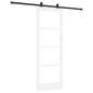 Porta Scorrevole vidaXL con Set di Accessori 'ORKDAL'Bianca 78x211 cm Porta Scorrevole vidaXL con Set di Accessori 'ORKDAL'Bianca 78x211 cm