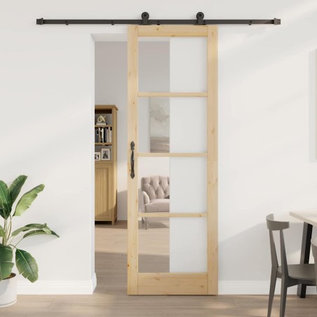 vidaXL Porta Scorrevole con set di ferramenta 'ORKDAL'78x232 cm