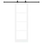 Porta Scorrevole vidaXL con Set di Ferramenta 'ORKDAL'Bianca 78x232 cm Porta Scorrevole vidaXL con Set di Ferramenta 'ORKDAL'Bianca 78x232 cm