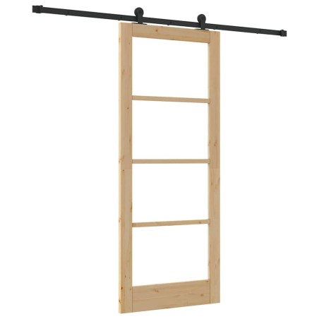 porta scorrevole vidaXL con set di accessori 'ORKDAL'83x202 cm