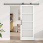 Porta Scorrevole vidaXL con Set di Ferramenta 'ORKDAL'Bianca 83x211 cm Porta Scorrevole vidaXL con Set di Ferramenta 'ORKDAL'Bianca 83x211 cm