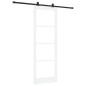 Porta scorrevole vidaXL con set di ferramenta "ORKDAL" Bianco 83x232 cm Porta scorrevole vidaXL con set di ferramenta "ORKDAL" Bianco 83x232 cm