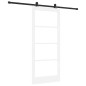 Porta scorrevole vidaXL con set di accessori 'ORKDAL'Bianca 86x198.5 cm Porta scorrevole vidaXL con set di accessori 'ORKDAL'Bianca 86x198.5 cm