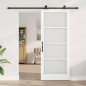 Porta scorrevole vidaXL con set hardware "ORKDAL" Bianco 86x211 cm Porta scorrevole vidaXL con set hardware "ORKDAL" Bianco 86x211 cm