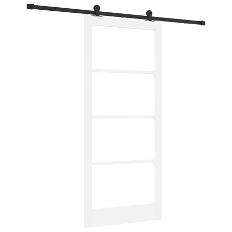 porta scorrevole vidaXL con set di accessori "ORKDAL" bianca 93x211 cm