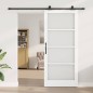 porta scorrevole vidaXL con set di accessori "ORKDAL" bianca 93x211 cm porta scorrevole vidaXL con set di accessori "ORKDAL" bianca 93x211 cm