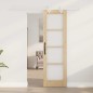 Set di porte scorrevoli vidaXL con hardware 61x198.5 cm in legno massello di pino