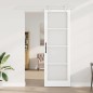 Set Porta Scorrevole vidaXL con Hardware Bianca 78x232 cm in Legno Massello di Pino Set Porta Scorrevole vidaXL con Hardware Bianca 78x232 cm in Legno Massello di Pino