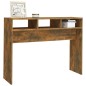 Tavolino Consolle Rovere Fumo 105x30x80 cm in Legno Multistrato Tavolino Consolle Rovere Fumo 105x30x80 cm in Legno Multistrato