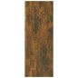 Tavolino Consolle Rovere Fumo 105x30x80 cm in Legno Multistrato Tavolino Consolle Rovere Fumo 105x30x80 cm in Legno Multistrato