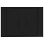 Mobile Porta TV a Parete Nero 57x34,5x40 cm Mobile Porta TV a Parete Nero 57x34,5x40 cm