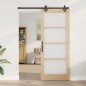 Porta Scorrevole vidaXL con Kit Hardware 86x211 cm Legno Massello di Pino Porta Scorrevole vidaXL con Kit Hardware 86x211 cm Legno Massello di Pino