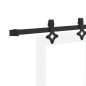 Porta Scorrevole vidaXL con Set Hardware Bianco 61x198,5 cm Legno Massello Pino Porta Scorrevole vidaXL con Set Hardware Bianco 61x198,5 cm Legno Massello Pino