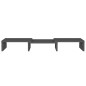 Supporto per Monitor Grigio 60x24x10,5cm Legno Massello di Pino Supporto per Monitor Grigio 60x24x10,5cm Legno Massello di Pino