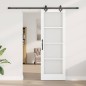 Set di porte scorrevoli vidaXL con fissaggi bianchi 73.5x211 cm in legno massello Set di porte scorrevoli vidaXL con fissaggi bianchi 73.5x211 cm in legno massello