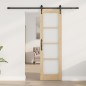 Porta Scorrevole vidaXL con Set di Ferramenta 61x198.5 cm Legno Massello di Pino Porta Scorrevole vidaXL con Set di Ferramenta 61x198.5 cm Legno Massello di Pino