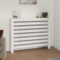 Copertura Termosifone Bianca 108,5x19x84 cm Legno Massello Pino Copertura Termosifone Bianca 108,5x19x84 cm Legno Massello Pino