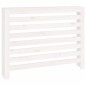 Copertura Termosifone Bianca 108,5x19x84 cm Legno Massello Pino Copertura Termosifone Bianca 108,5x19x84 cm Legno Massello Pino
