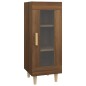 Credenza Rovere Marrone 34,5x34x90 cm in Legno Multistrato Credenza Rovere Marrone 34,5x34x90 cm in Legno Multistrato