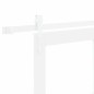 vidaXL Porta Scorrevole con Set Hardware Bianca 73.5x198.5 cm Legno Massello di Pino vidaXL Porta Scorrevole con Set Hardware Bianca 73.5x198.5 cm Legno Massello di Pino