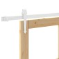 Set di Porta Scorrevole vidaXL con Hardware 78x202 cm Legno Massello Pino Set di Porta Scorrevole vidaXL con Hardware 78x202 cm Legno Massello Pino