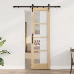 Porta scorrevole vidaXL con set di ferramenta "ORKDAL" 61x198.5 cm