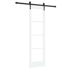 Porta Scorrevole vidaXL con Set di Ferramenta "ORKDAL" Bianco 61x198.5 cm