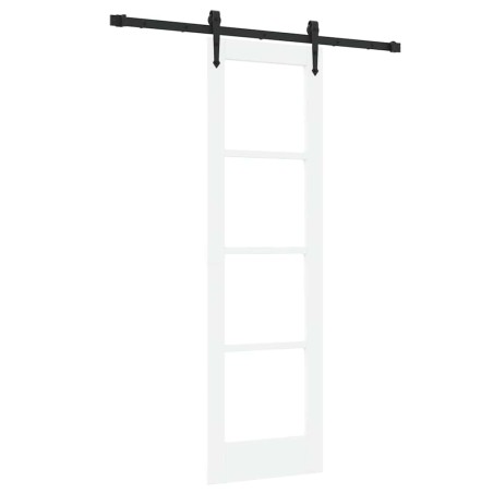 Porta Scorrevole vidaXL con Set di Ferramenta "ORKDAL" Bianco 61x198.5 cm