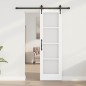 Porta Scorrevole vidaXL con Set di Ferramenta "ORKDAL" Bianco 61x198.5 cm