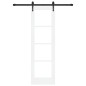 Porta Scorrevole vidaXL con Set di Ferramenta "ORKDAL" Bianco 61x198.5 cm