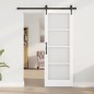Porta scorrevole vidaXL con set di hardware 'ORKDAL'Bianca 73.5x198.5 cm Porta scorrevole vidaXL con set di hardware 'ORKDAL'Bianca 73.5x198.5 cm