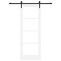 Porta scorrevole vidaXL con set di hardware 'ORKDAL'Bianca 73.5x198.5 cm Porta scorrevole vidaXL con set di hardware 'ORKDAL'Bianca 73.5x198.5 cm