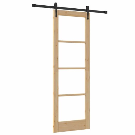 Porta scorrevole vidaXL con set di ferramenta "ORKDAL" 73,5x211 cm