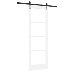 Porta Scorrevole vidaXL con set di ferramenta "ORKDAL" Bianco 73.5x211 cm