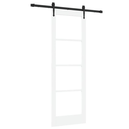 Porta Scorrevole vidaXL con set di ferramenta "ORKDAL" Bianco 73.5x211 cm
